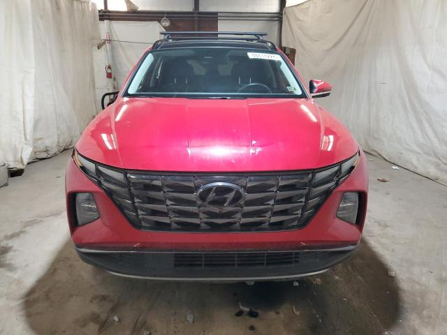 5NMJECAE6NH142393 - 2022 HYUNDAI TUCSON LIMITED RED photo 5