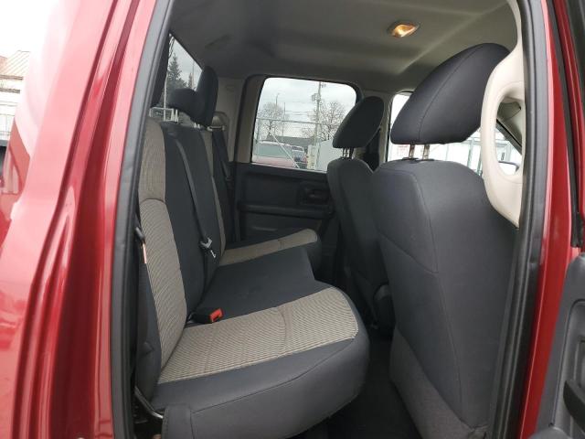 1C6RD7FT5CS139739 - 2012 DODGE RAM 1500 ST BURGUNDY photo 10