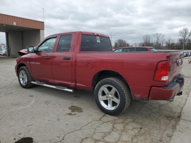 1C6RD7FT5CS139739 - 2012 DODGE RAM 1500 ST BURGUNDY photo 2