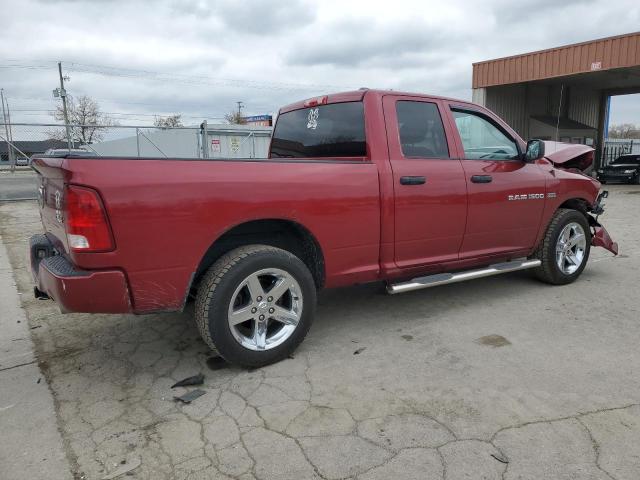 1C6RD7FT5CS139739 - 2012 DODGE RAM 1500 ST BURGUNDY photo 3