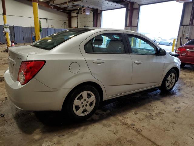 1G1JA5SG6D4149433 - 2013 CHEVROLET SONIC LS SILVER photo 3