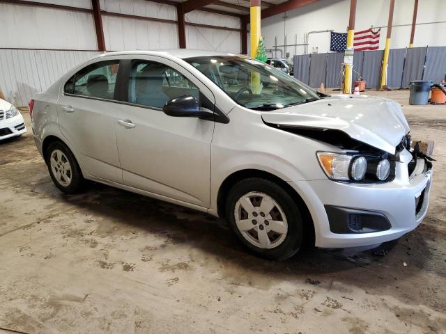 1G1JA5SG6D4149433 - 2013 CHEVROLET SONIC LS SILVER photo 4