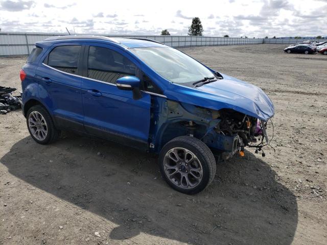 MAJ6S3KL8KC297703 - 2019 FORD ECOSPORT TITANIUM BLUE photo 4