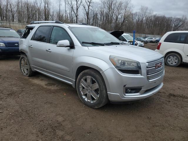 1GKKRTKD6EJ129852 - 2014 GMC ACADIA DENALI SILVER photo 4