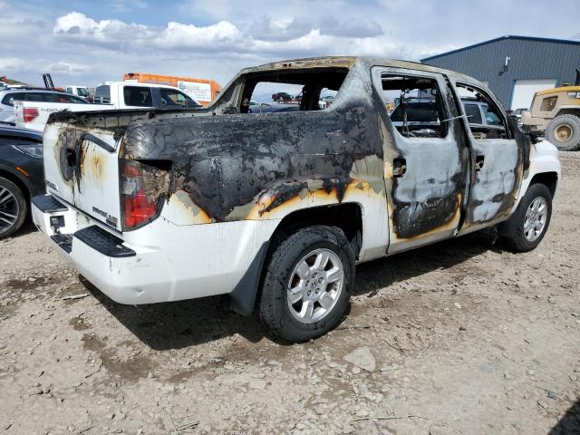 2HJYK16587H517067 - 2007 HONDA RIDGELINE RTL WHITE photo 3