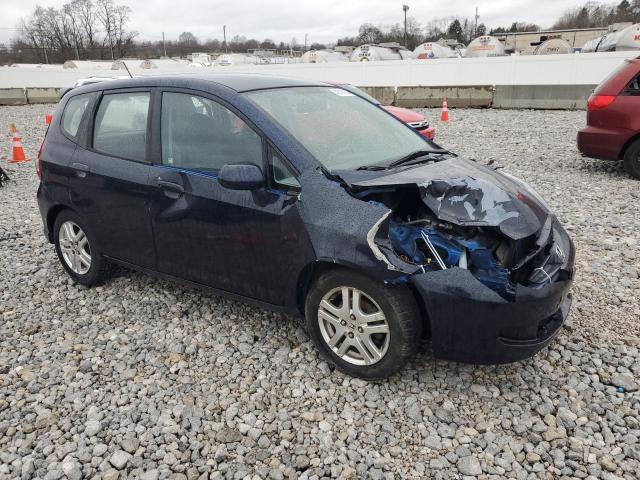 JHMGD38428S043782 - 2008 HONDA FIT BLUE photo 4