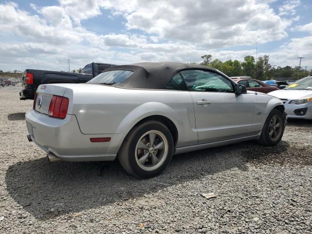 1ZVHT85H975225910 - 2007 FORD MUSTANG GT SILVER photo 3