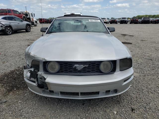 1ZVHT85H975225910 - 2007 FORD MUSTANG GT SILVER photo 5