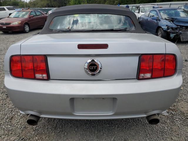 1ZVHT85H975225910 - 2007 FORD MUSTANG GT SILVER photo 6