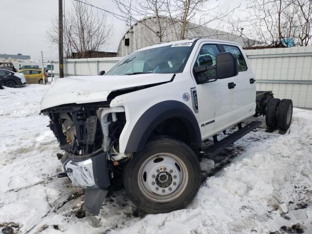 1FD0W5HT5MED53798 - 2021 FORD F550 SUPER DUTY WHITE photo 2