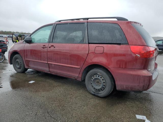 5TDZK23C08S201103 - 2008 TOYOTA SIENNA CE BURGUNDY photo 2