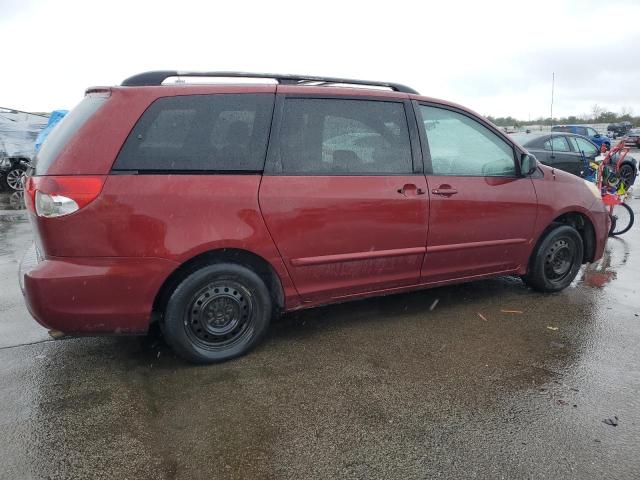 5TDZK23C08S201103 - 2008 TOYOTA SIENNA CE BURGUNDY photo 3