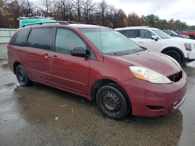 5TDZK23C08S201103 - 2008 TOYOTA SIENNA CE BURGUNDY photo 4