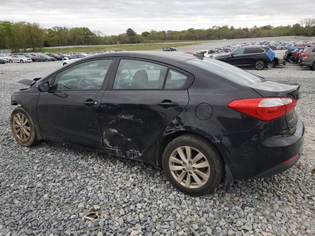 KNAFX4A68E5061510 - 2014 KIA FORTE LX BLACK photo 2