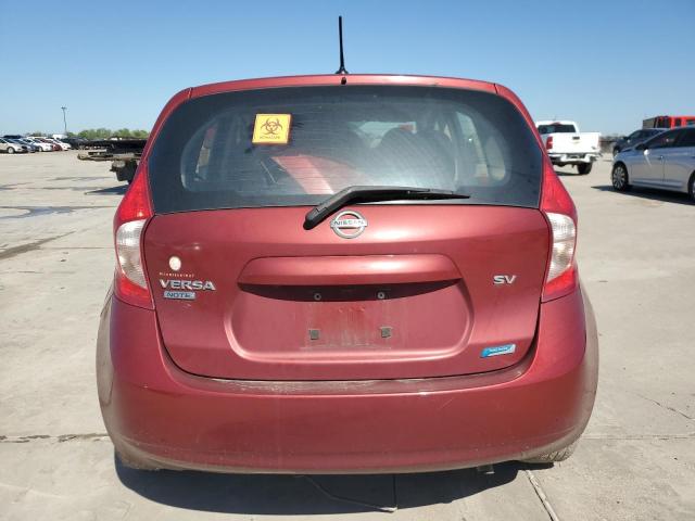 3N1CE2CP8GL376397 - 2016 NISSAN VERSA NOTE S BURGUNDY photo 6