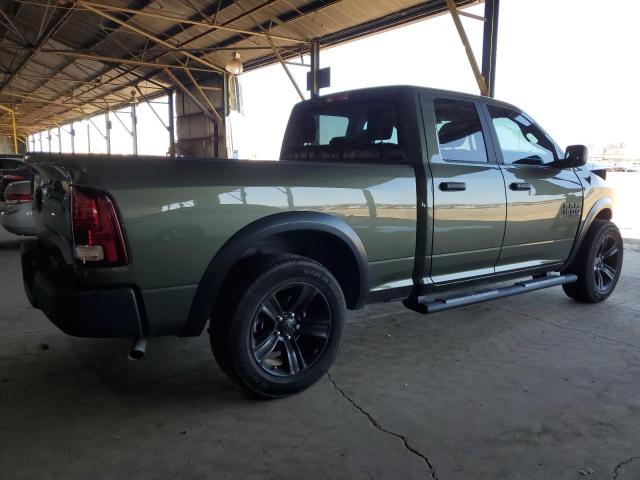 1C6RR6GG4MS586237 - 2021 RAM 1500 CLASS SLT GREEN photo 3