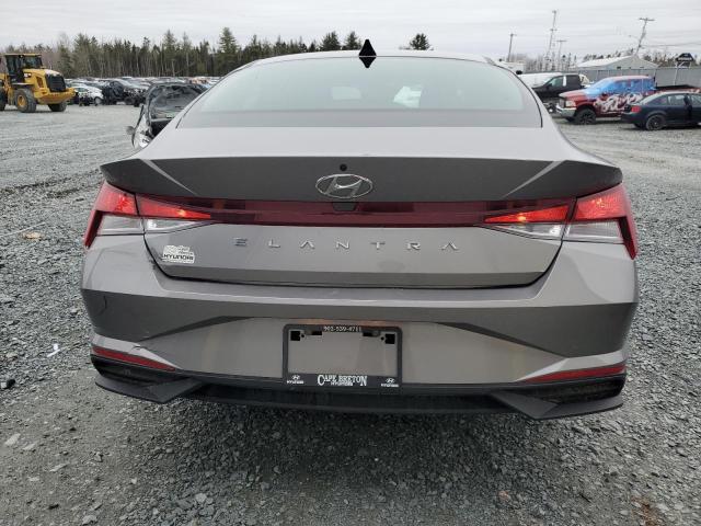 KMHLM4AGXPU471382 - 2023 HYUNDAI ELANTRA SEL GRAY photo 6