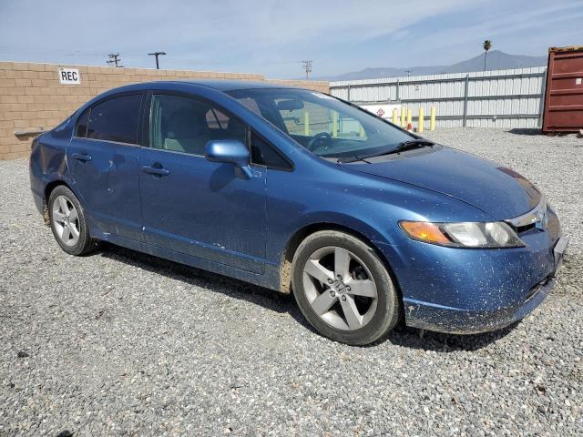 1HGFA16557L003843 - 2007 HONDA CIVIC LX BLUE photo 4