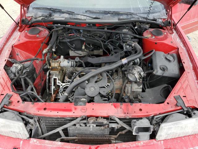 1G6VS3396PU128065 - 1993 CADILLAC ALLANTE RED photo 11