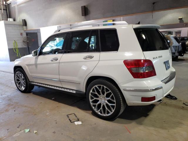 WDCGG8HB5AF396448 - 2010 MERCEDES-BENZ GLK 350 4MATIC WHITE photo 2