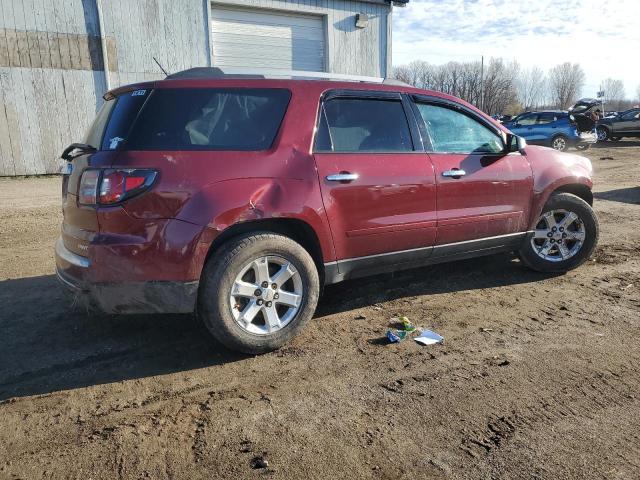 1GKKVPKD5FJ369768 - 2015 GMC ACADIA SLE BURGUNDY photo 3