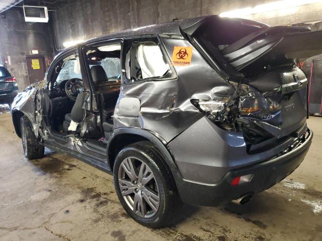 5FNYF8H5XKB025136 - 2019 HONDA PASSPORT EXL GRAY photo 2