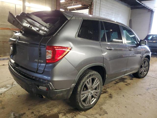 5FNYF8H5XKB025136 - 2019 HONDA PASSPORT EXL GRAY photo 3