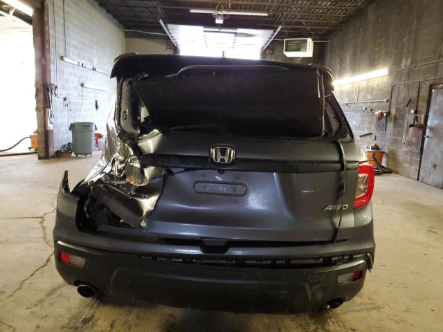 5FNYF8H5XKB025136 - 2019 HONDA PASSPORT EXL GRAY photo 6