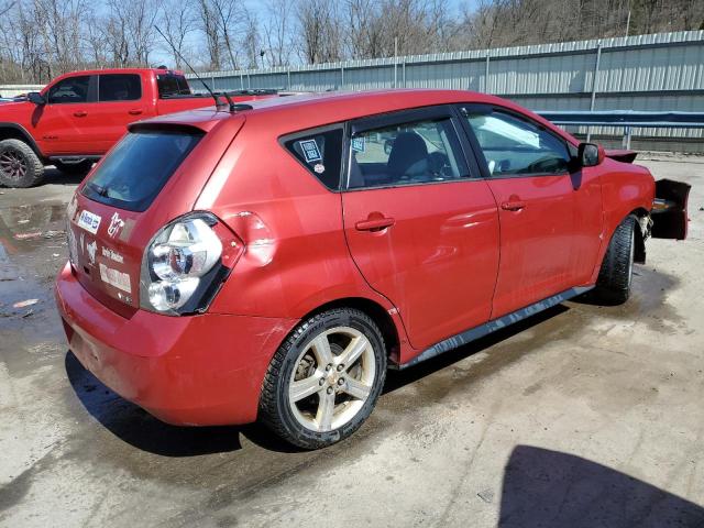 5Y2SP67079Z452629 - 2009 PONTIAC VIBE RED photo 3