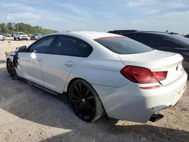 WBA6B2C55ED129663 - 2014 BMW 650 I GRAN COUPE WHITE photo 2