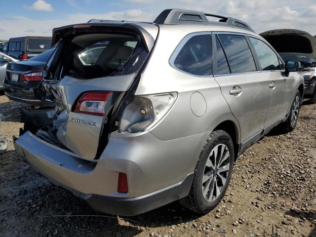 4S4BSBJC6F3326007 - 2015 SUBARU OUTBACK 2.5I LIMITED SILVER photo 3