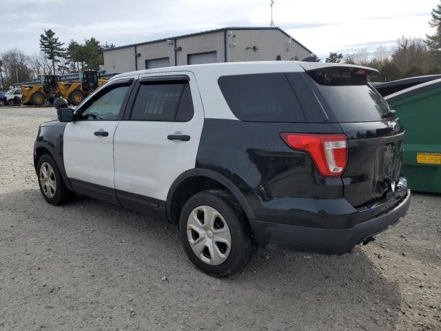 1FM5K8AR1HGA17545 - 2017 FORD EXPLORER POLICE INTERCEPTOR İki rəngli foto 2