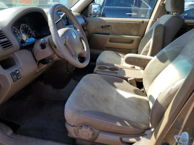 SHSRD78874U245389 - 2004 HONDA CR-V EX BEIGE photo 7