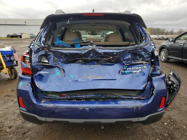 4S4BSENC8G3320139 - 2016 SUBARU OUTBACK 3.6R LIMITED BLUE photo 6