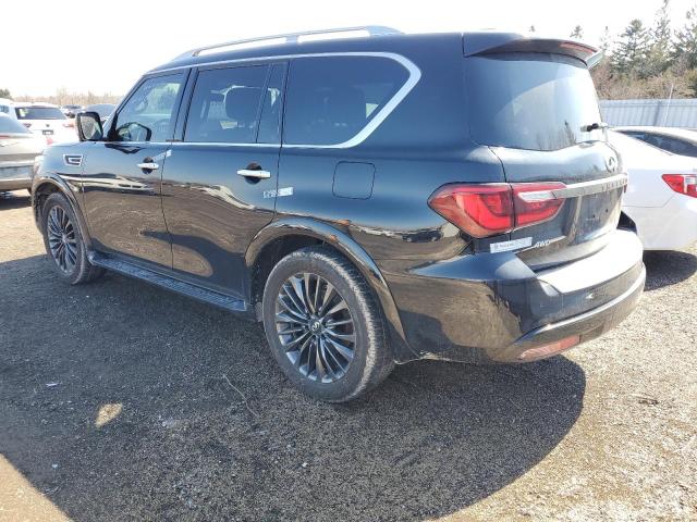 JN8AZ2AE8N9293007 - 2022 INFINITI QX80 LUXE BLACK photo 2