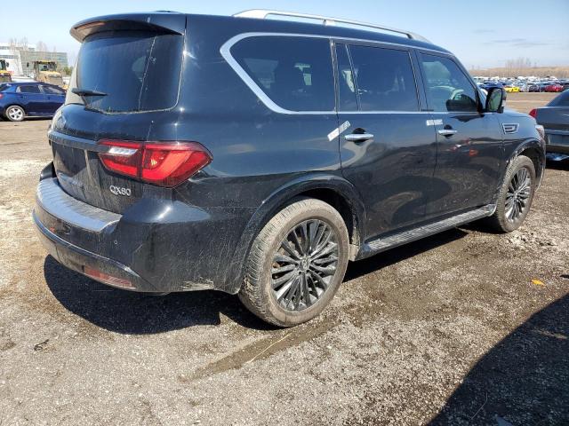 JN8AZ2AE8N9293007 - 2022 INFINITI QX80 LUXE BLACK photo 3