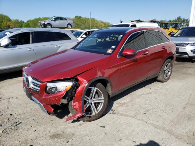 WDC0G4KB2HF134335 - 2017 MERCEDES-BENZ GLC 300 4MATIC RED photo 1