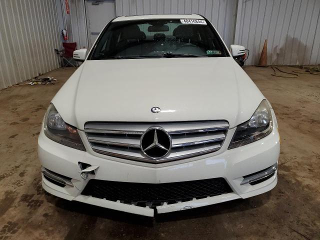 WDDGF8BB6CR223787 - 2012 MERCEDES-BENZ C 300 4MATIC WHITE photo 5