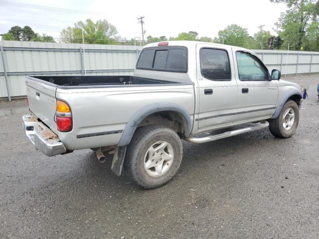 5TEGN92N41Z867089 - 2001 TOYOTA TACOMA DOUBLE CAB PRERUNNER SILVER photo 3