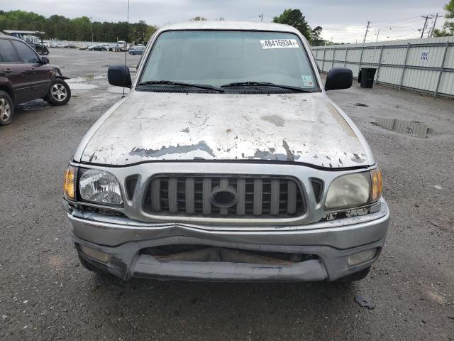 5TEGN92N41Z867089 - 2001 TOYOTA TACOMA DOUBLE CAB PRERUNNER SILVER photo 5