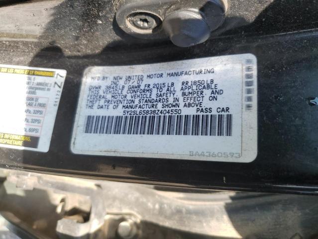 5Y2SL65838Z404550 - 2008 PONTIAC VIBE BLACK photo 12