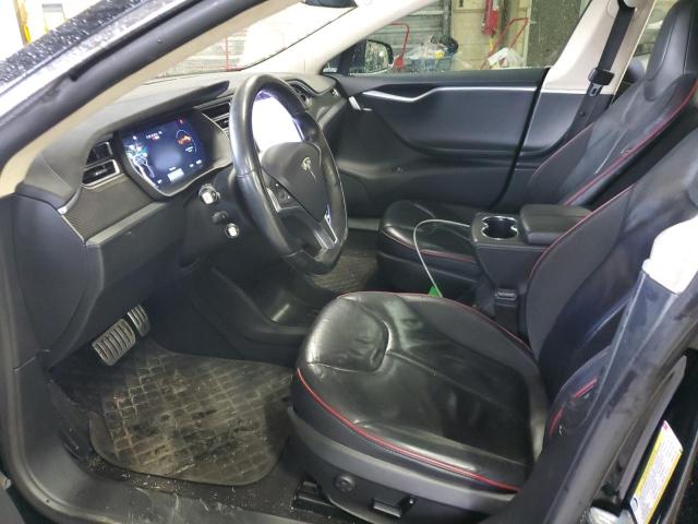 5YJSA1H1XEFP52855 - 2014 TESLA MODEL S 黑色 照片 7