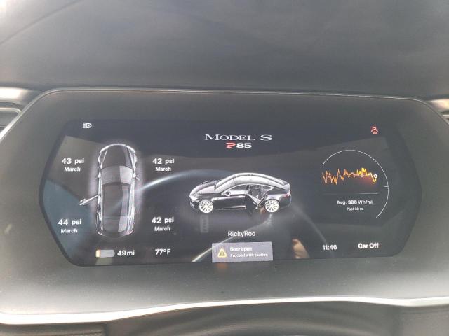 5YJSA1H1XEFP52855 - 2014 TESLA MODEL S 黑色 照片 9