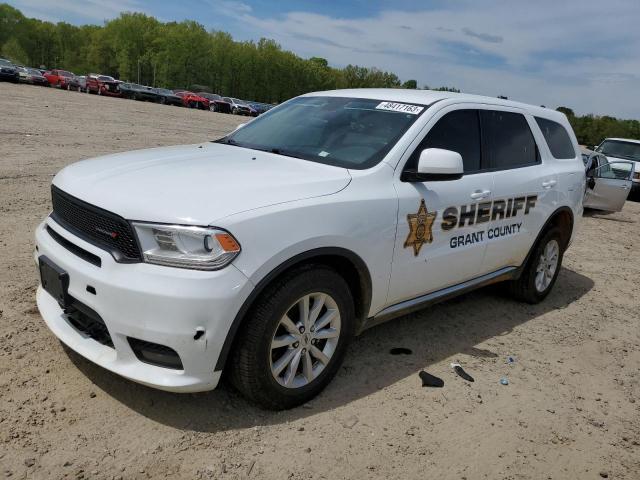 1C4RDJFG4LC308944 - 2020 DODGE DURANGO SSV WHITE photo 1