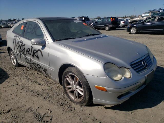 WDBRN40J33A390081 - 2003 MERCEDES-BENZ C 230K SPORT COUPE SILVER photo 4