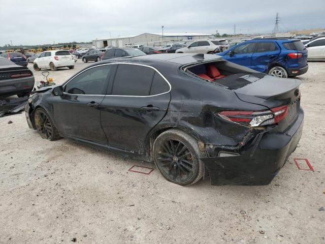 4T1K61AK1MU425105 - 2021 TOYOTA CAMRY XSE BLACK photo 2