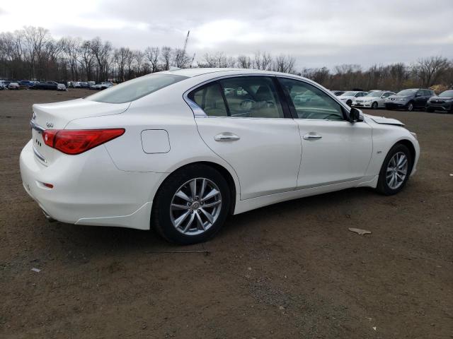 JN1EV7AR6GM342622 - 2016 INFINITI Q50 PREMIUM WHITE photo 3