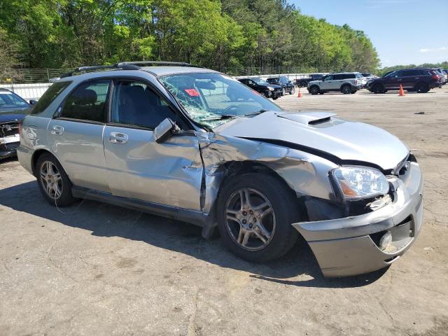 JF1GG29694G814390 - 2004 SUBARU IMPREZA WRX SILVER photo 4