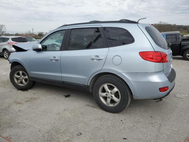 5NMSG13D98H167977 - 2008 HYUNDAI SANTA FE GLS BLUE photo 2