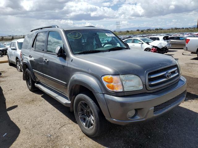 5TDZT38A93S182358 - 2003 TOYOTA SEQUOIA LIMITED CHARCOAL photo 4